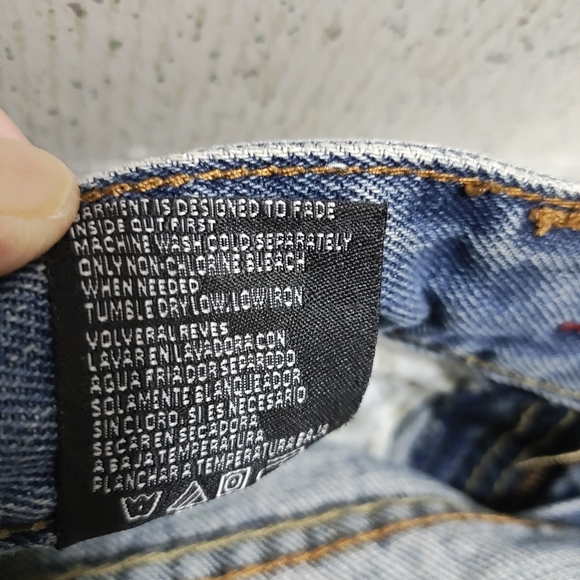 Vintage FUBU Denim Jeans Men's 30x32 Straight Cut Hip Hop Y2K Clean - Picture 11 of 11